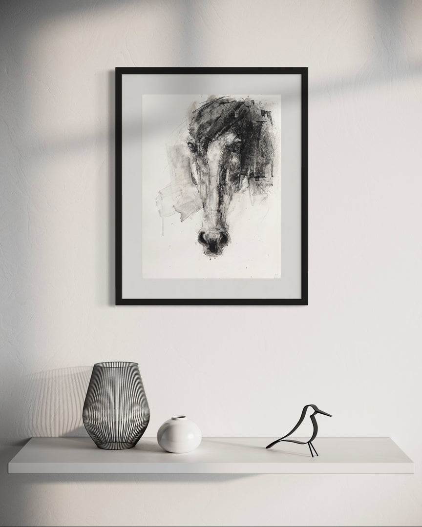 Face to Face 14p - Horse drawing