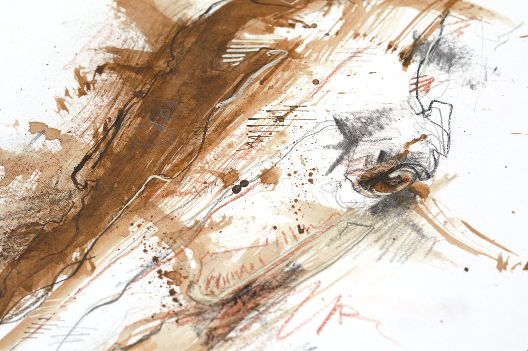 Face to Face 8 - Horse painting