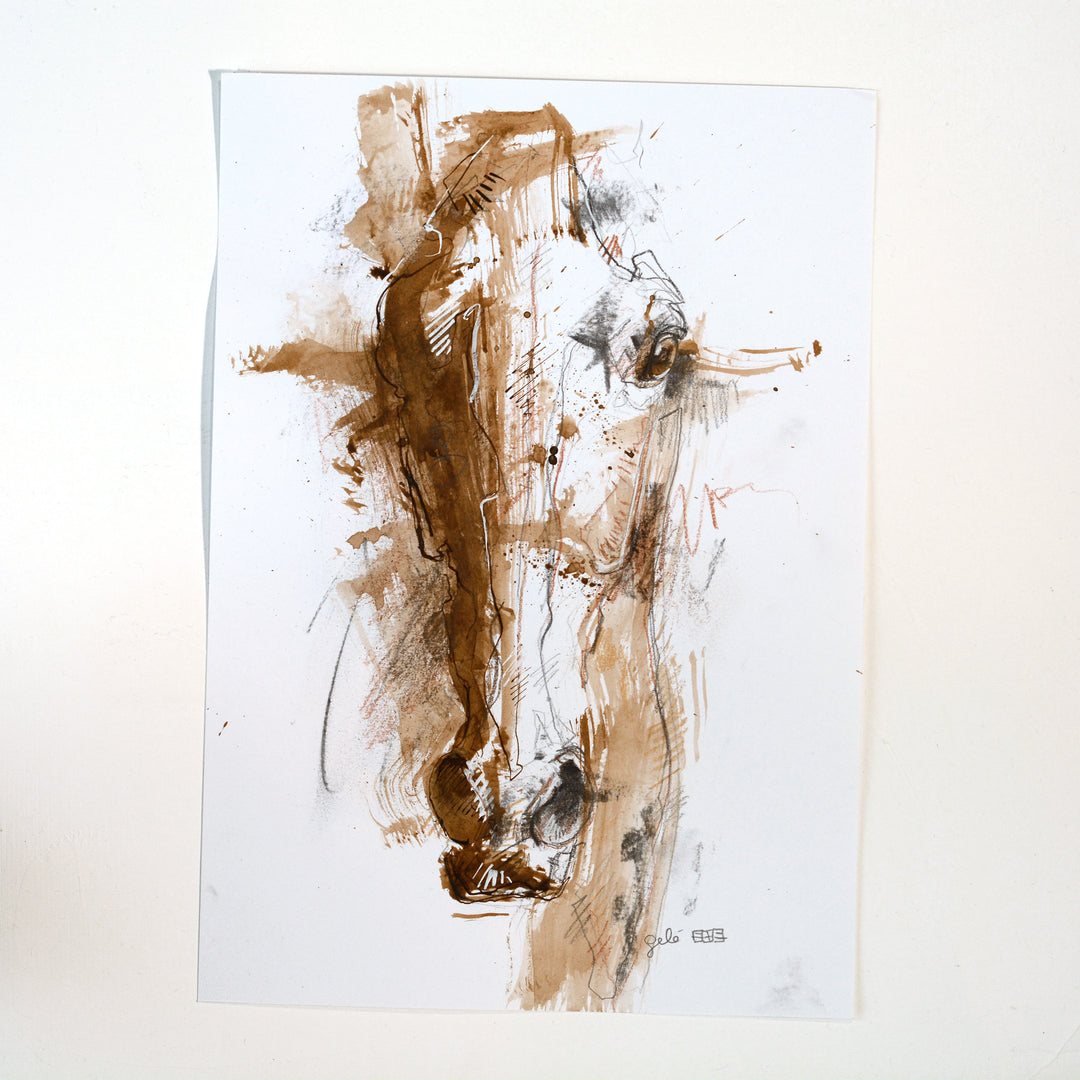 Face to Face 8 - Horse painting