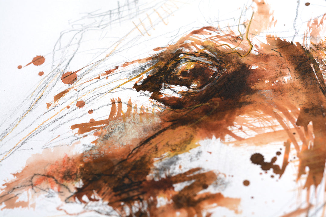Equine Nude 264 - Horse painting
