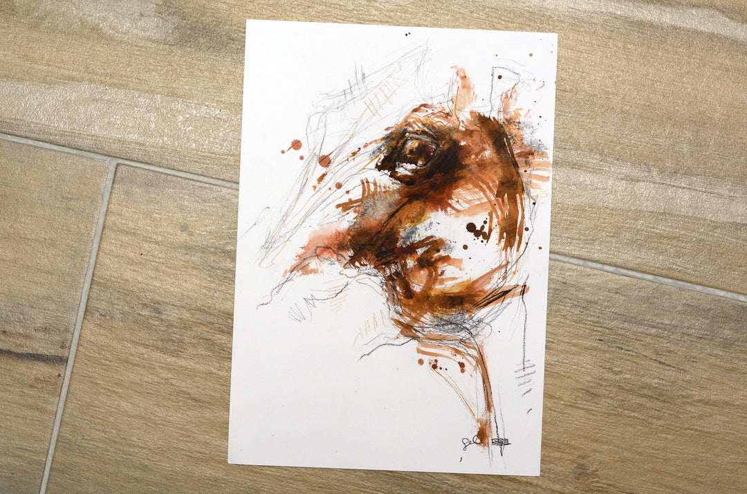 Equine Nude 264 - Horse painting