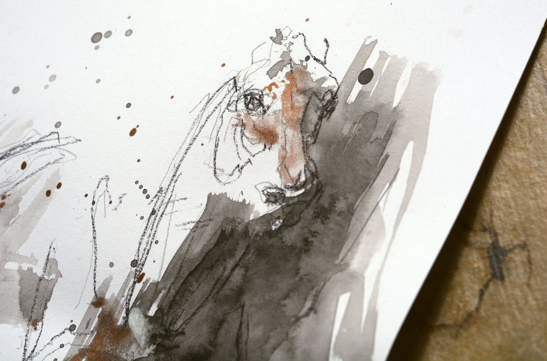 Equine Nude 265 - Horse painting