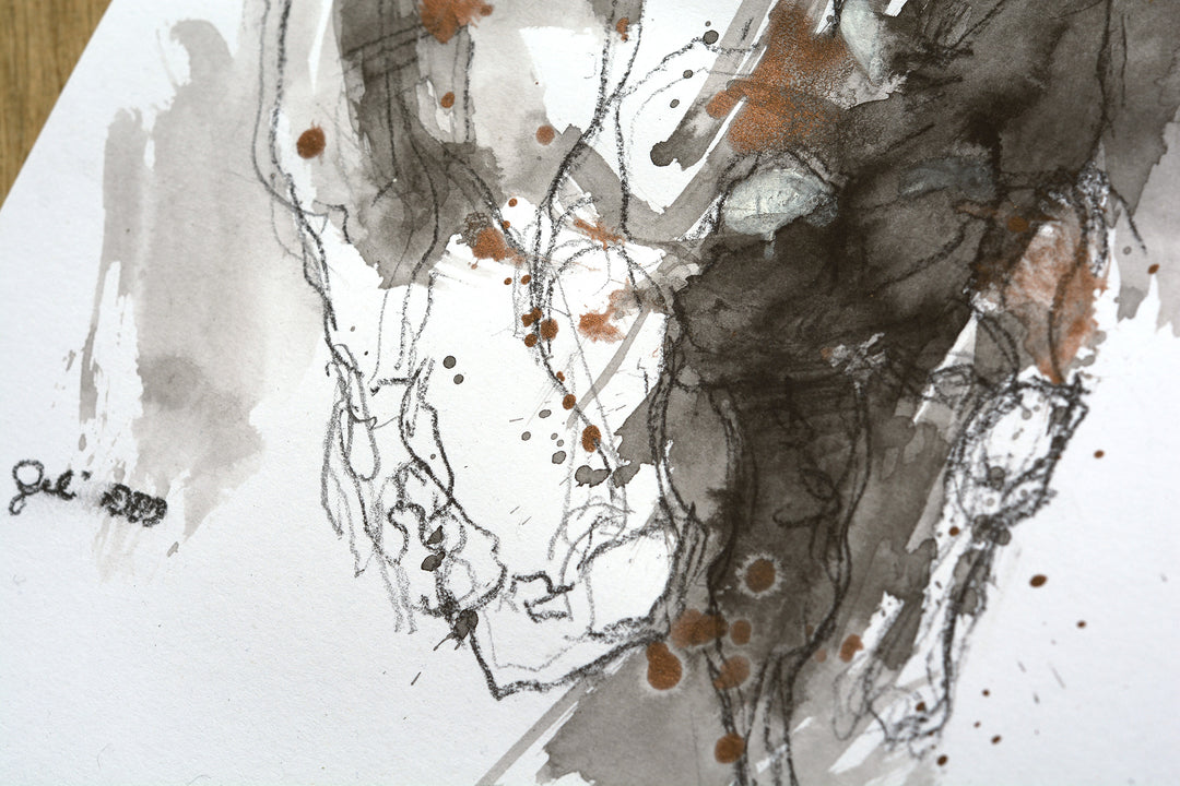 Equine Nude 265 - Horse painting