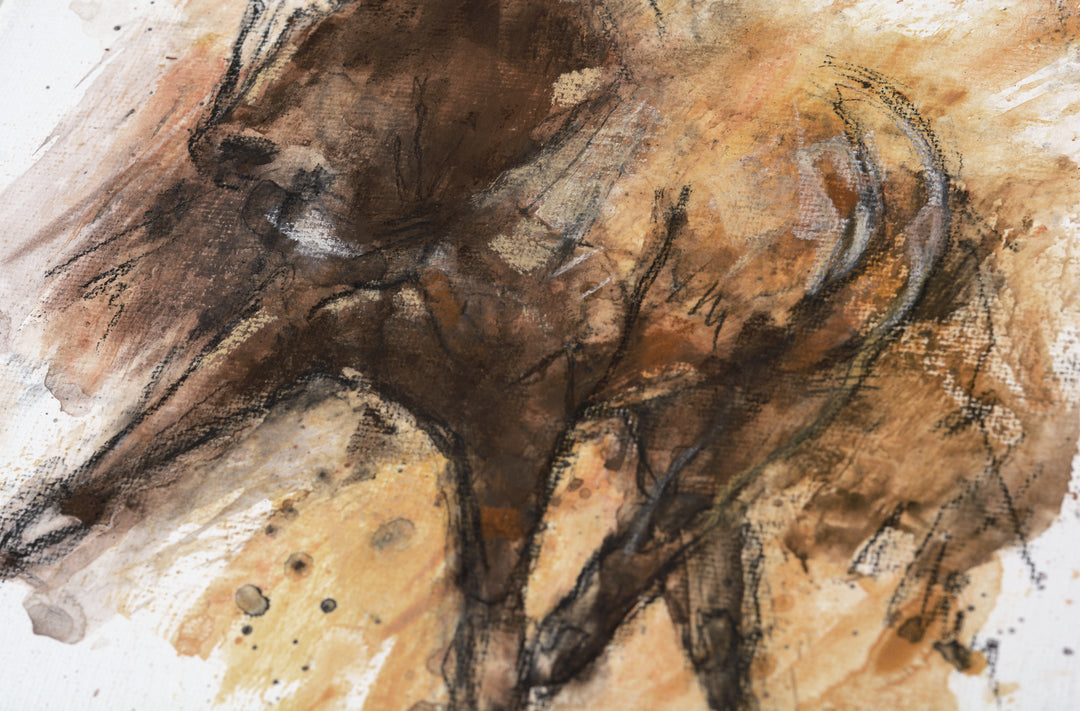 Equine Nude 273 - Horse painting