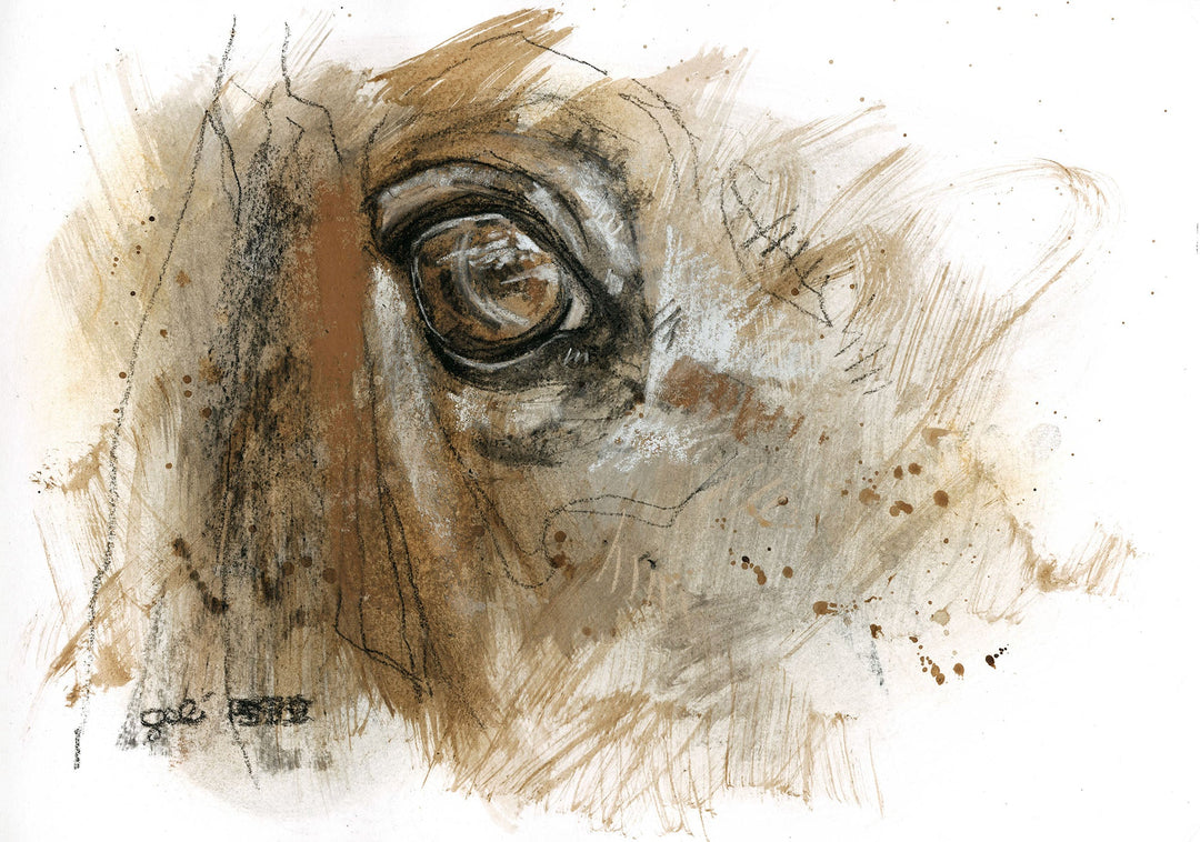 Day 15 Look 13 - Unisson Series, Expressive Horse Eye by Bénédicte Gelé