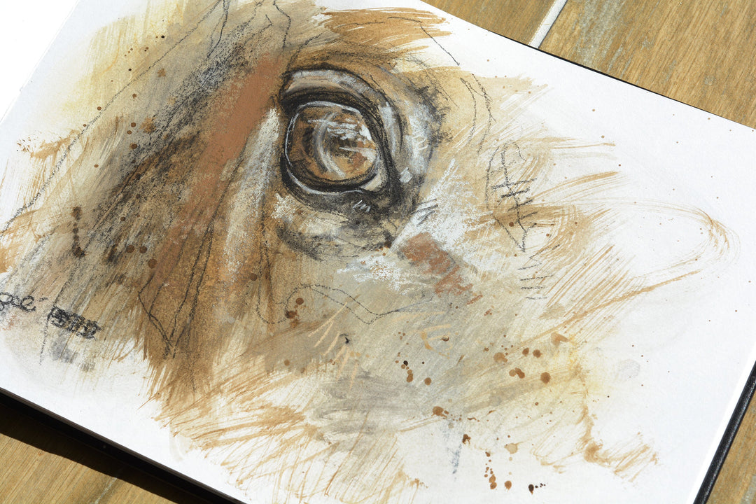 Day 15 Look 13 - Unisson Series, Expressive Horse Eye by Bénédicte Gelé