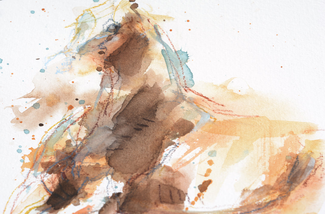 Equine Nude 296 - Horse art