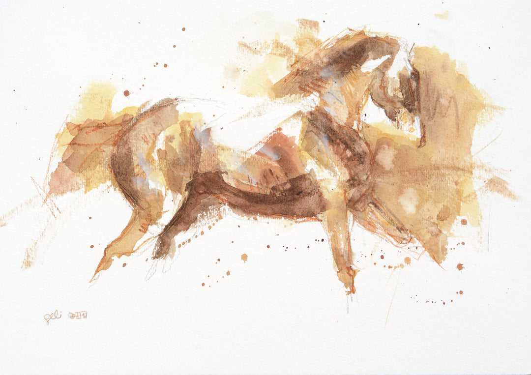Equine Nude 297 - Horse Painting