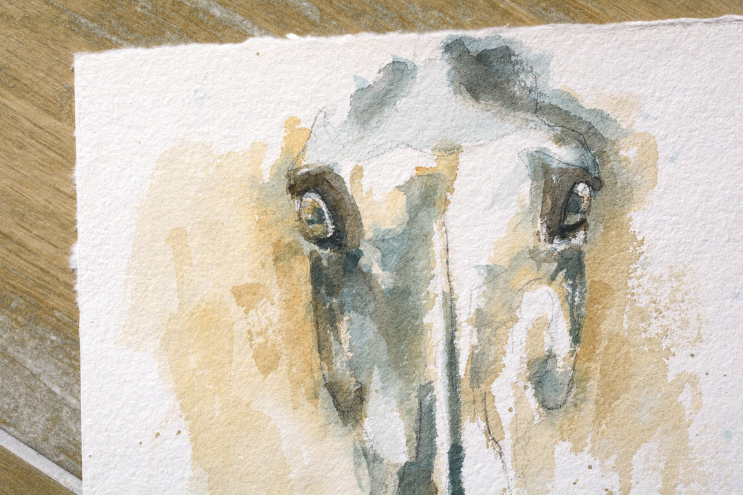 Equine Nude 302 - Horse Painting