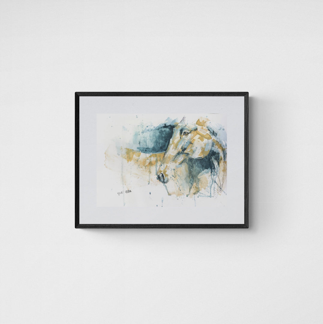 Expression 46t horse profil painting