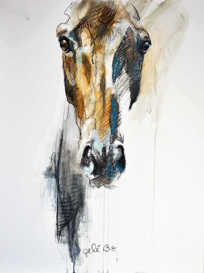 Alert VIII High Quality Print on fine art Hahnemuhle paper