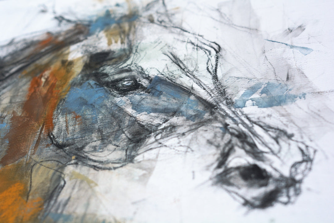 Equine Nude 13p Horse Painting