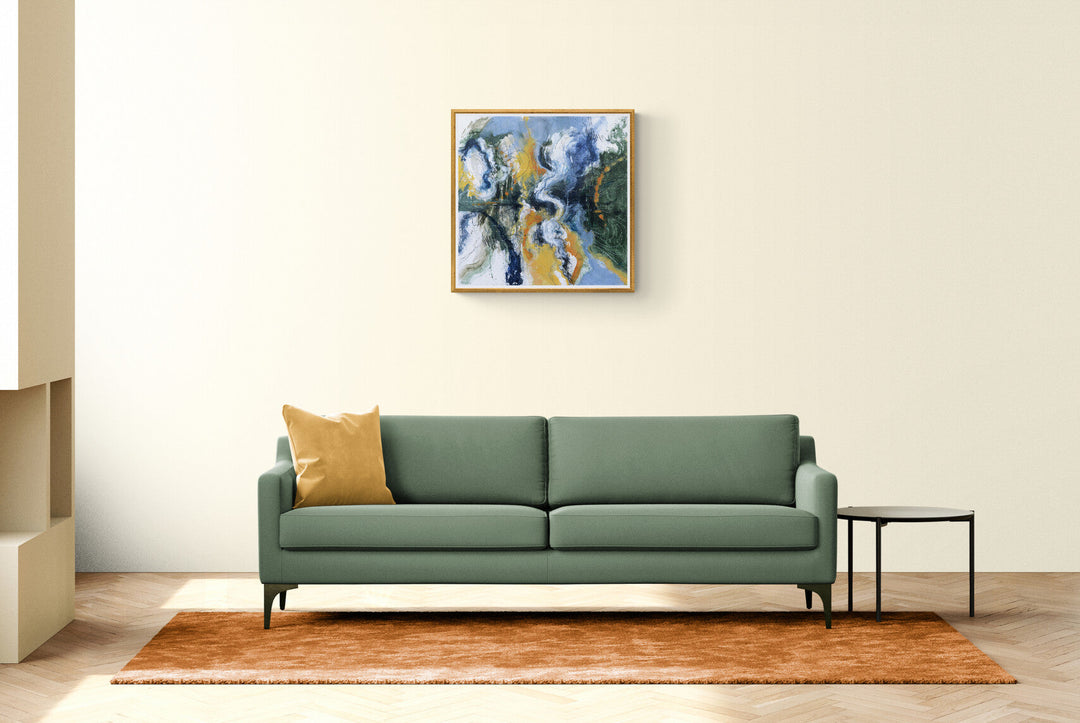 Territory - Abstract Landscape-Inspired Art by Bénédicte Gelé