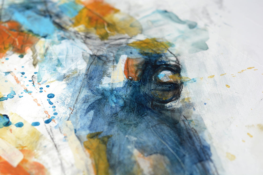 Face to Face 36t horse head painting