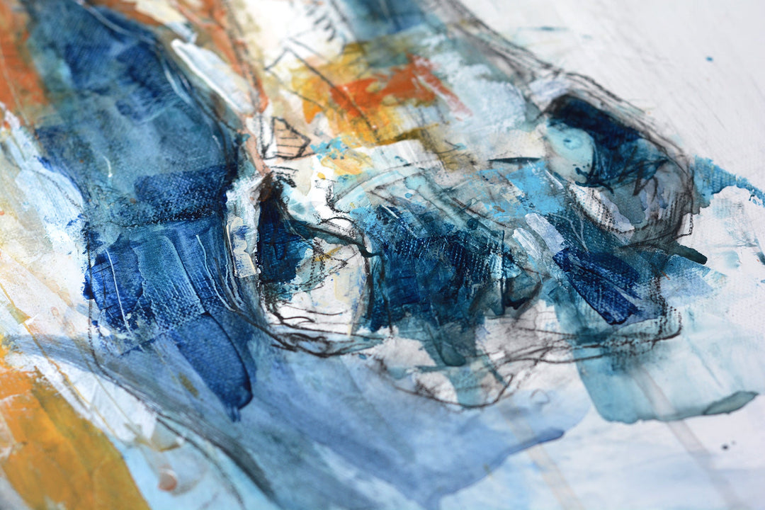 Face to Face 36t horse head painting