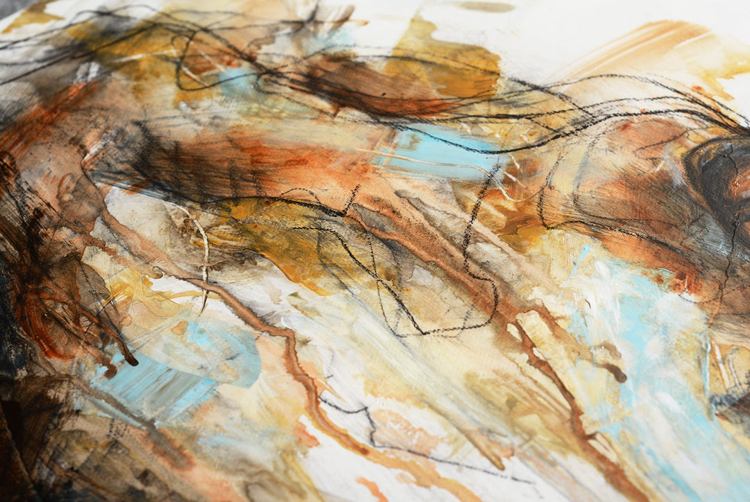 The Shadow Part, Horse head painting