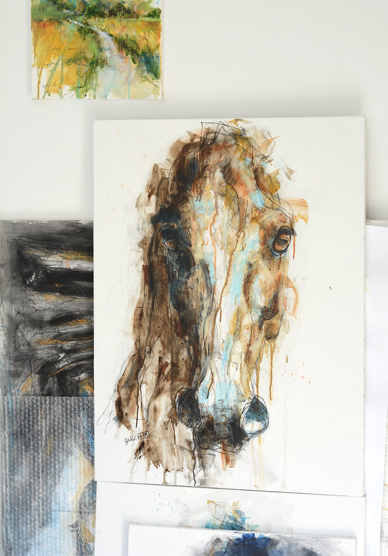 The Shadow Part, Horse head painting