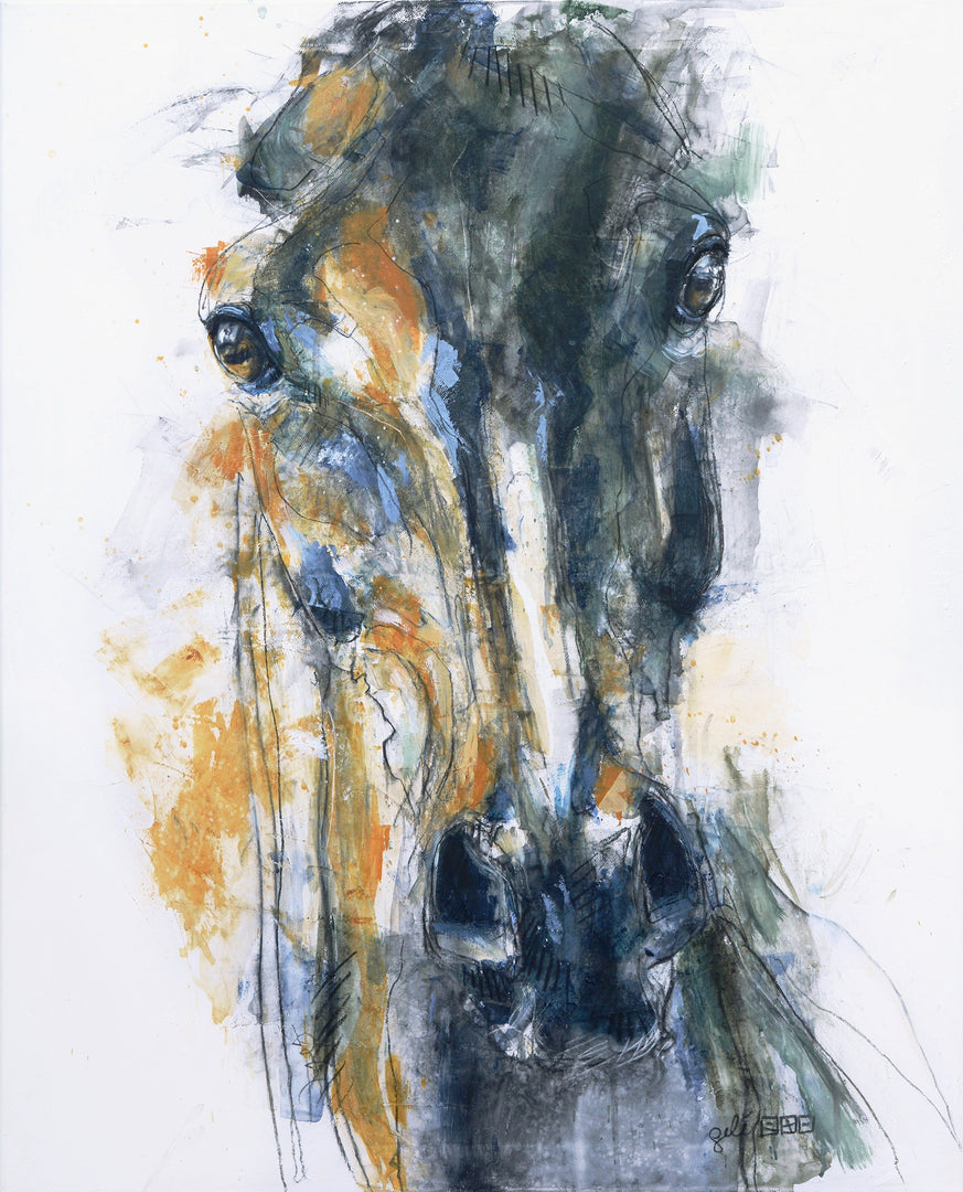 face to face 40t horse painting