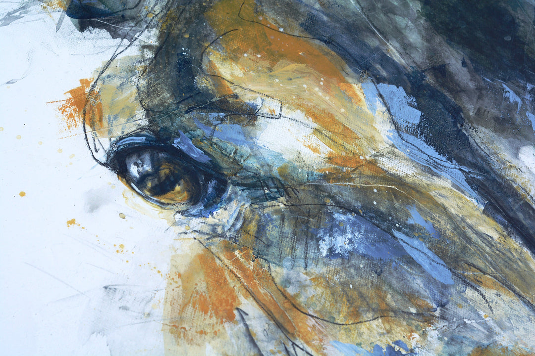 face to face 40t horse painting