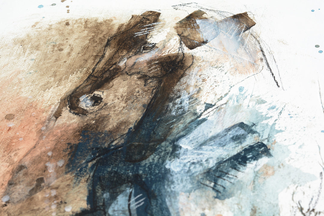 Equine Nude 172t - Horse Painting