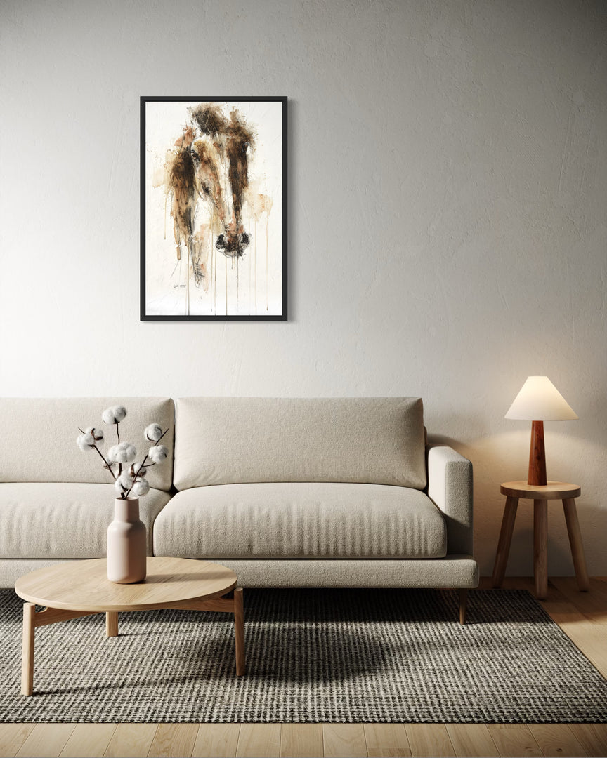 Face to Face 88t - Horse painting