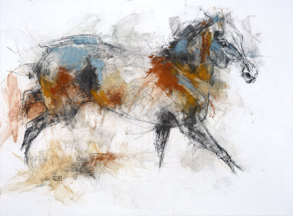 Equine Nude 13p Horse Painting