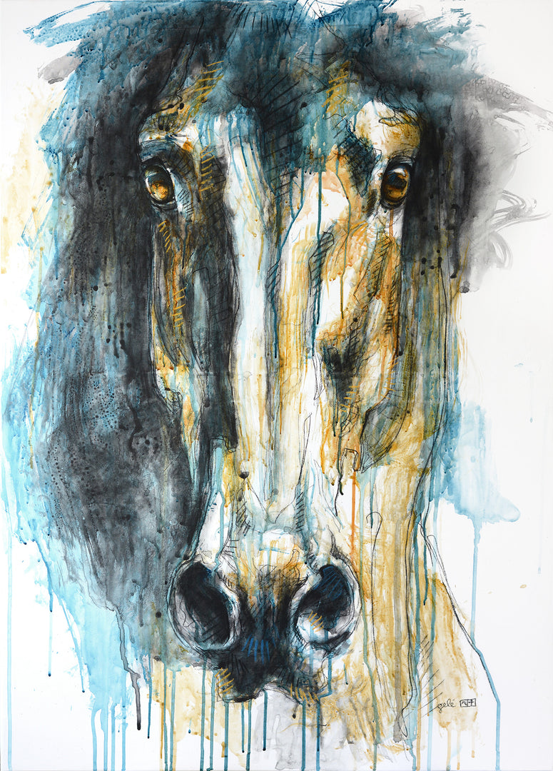 Face to Face 17t Print - Reserved to Paula