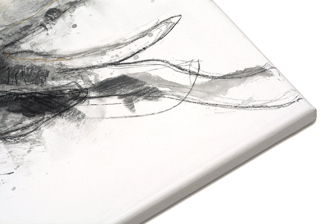 Deer - Contemporary Animal Painting horse painting by contemporary artist Bénédicte Gelé