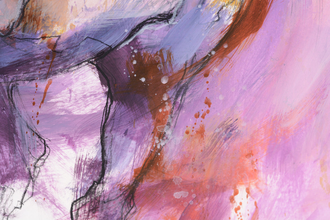 Raw Equine 5t - Horse Portrait Painting horse painting by contemporary artist Bénédicte Gelé