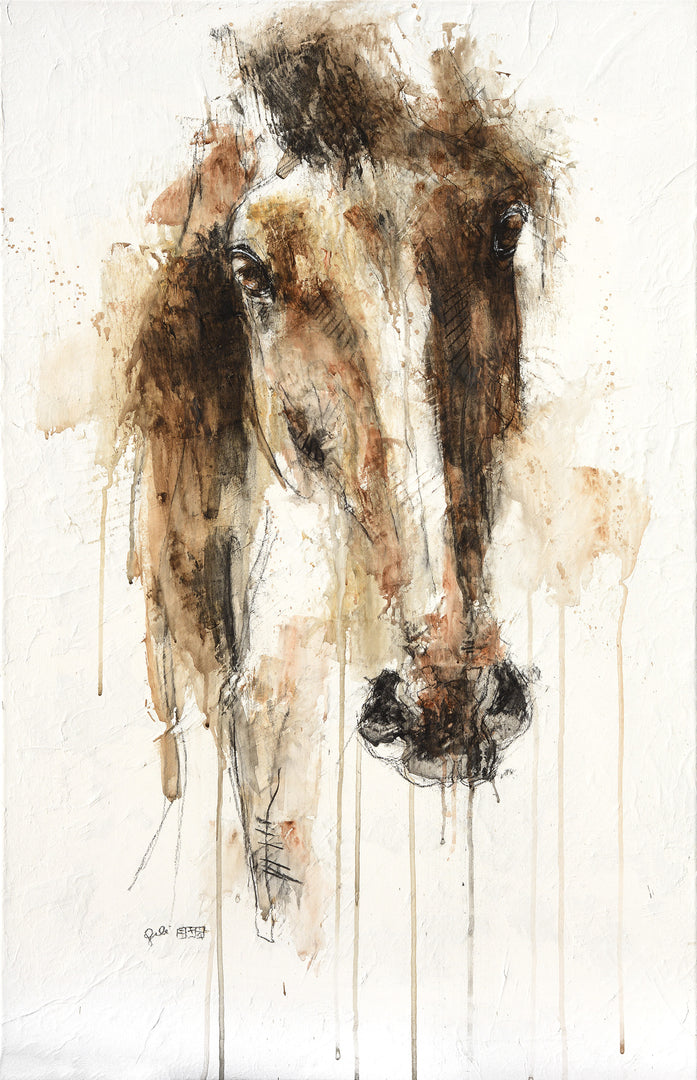 Face to Face 88t - Horse painting