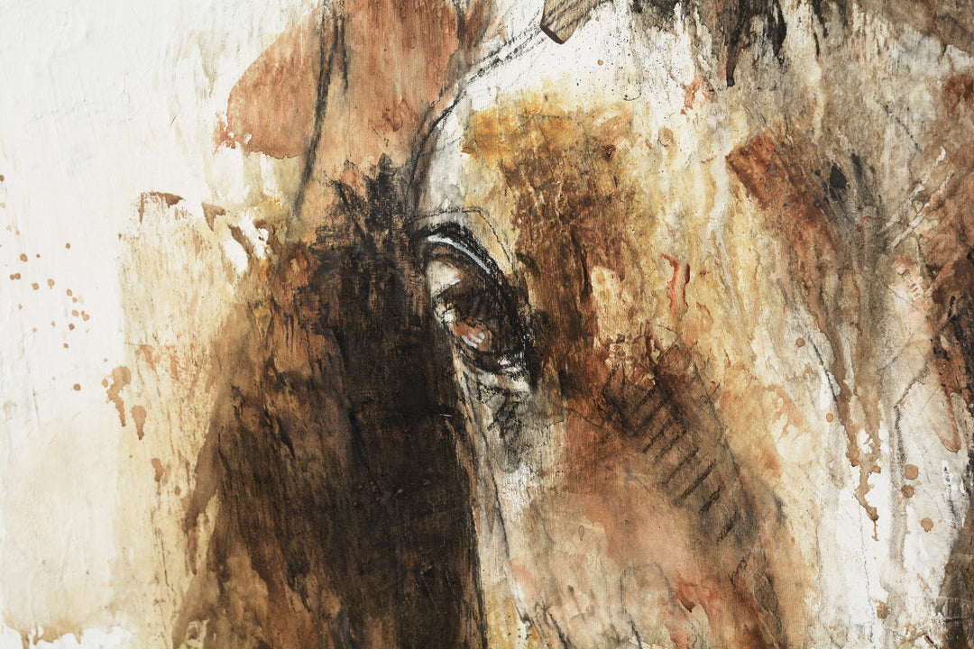 Face to Face 88t - Horse painting